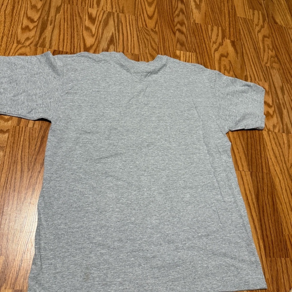 Peanuts Gray Tee with Valentine Cartoon Adult size Large - Picture 2 of 9